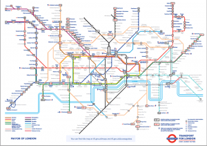 Londra Gezilecek Yerler Londra Metro Haritası 